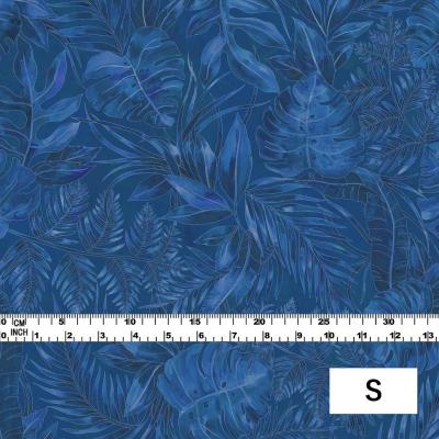 Hula Fabric / Hawaiian Leaf / JKH-574-NV