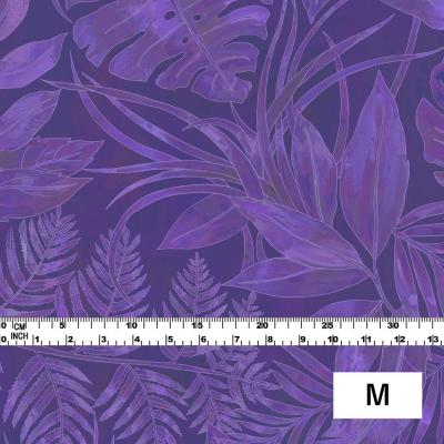Hula Fabric / Hawaiian Leaf / JKH-574-PU
