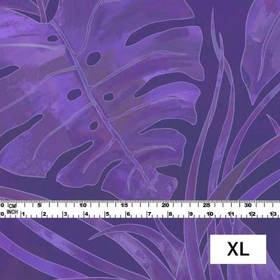 Hula Fabric / Hawaiian Leaf / JKH-574-PU