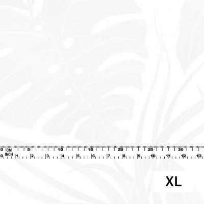 Hula Fabric / Hawaiian Leaf / JKH-574-WH