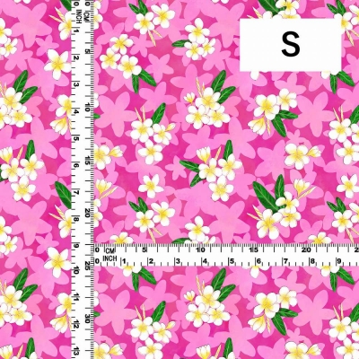 Hula Fabric / Plumeria / JKH-576-PI