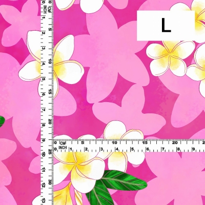Hula Fabric / Plumeria / JKH-576-PI