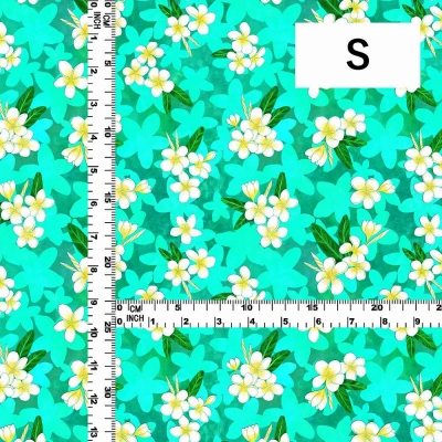 Hula Fabric / Plumeria / JKH-576-TBL