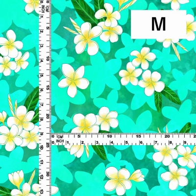 Hula Fabric / Plumeria / JKH-576-TBL