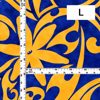 Hula Fabric / Kahiko&Tiare / JKH-578-BLOR