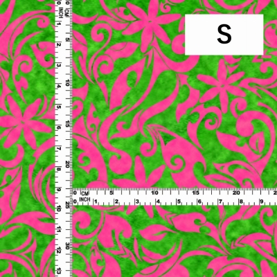 Hula Fabric / Kahiko&Tiare / JKH-578-GRPI