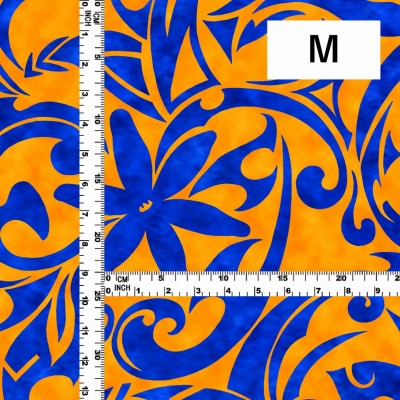 Hula Fabric / Kahiko&Tiare / JKH-578-ORBL
