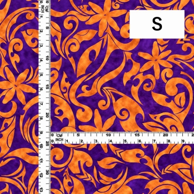 Hula Fabric / Kahiko&Tiare / JKH-578-PUOR