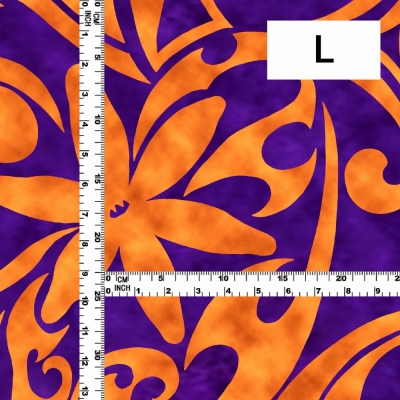 Hula Fabric / Kahiko&Tiare / JKH-578-PUOR
