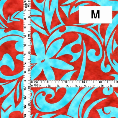 Hula Fabric / Kahiko&Tiare / JKH-578-RDLBL