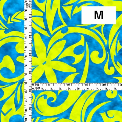 Hula Fabric / Kahiko&Tiare / JKH-578-TBLYE
