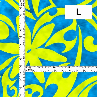 Hula Fabric / Kahiko&Tiare / JKH-578-TBLYE
