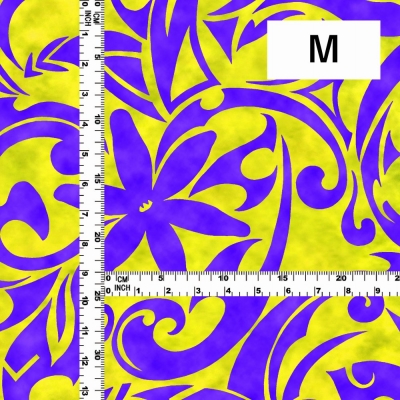 Hula Fabric / Kahiko&Tiare / JKH-578-YEPU