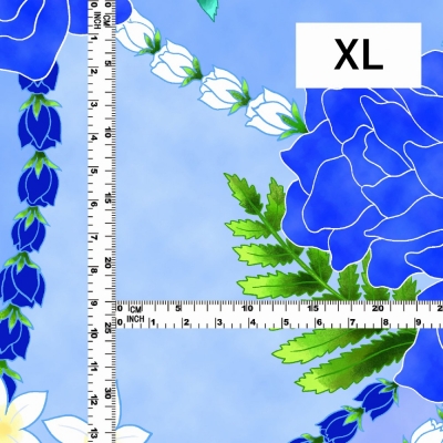 Hula Fabric / Lokelani / JKH-580-BL