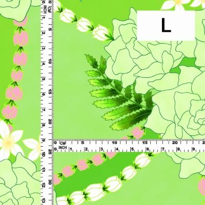 Hula Fabric / Lokelani / JKH-580-GR