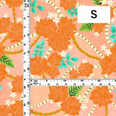 Hula Fabric / Lokelani / JKH-580-OR
