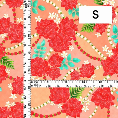 Hula Fabric / Lokelani / JKH-580-RD