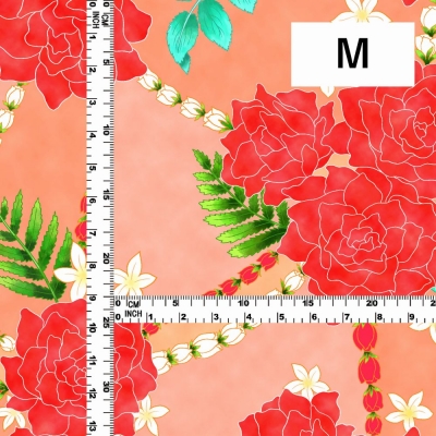 Hula Fabric / Lokelani / JKH-580-RD
