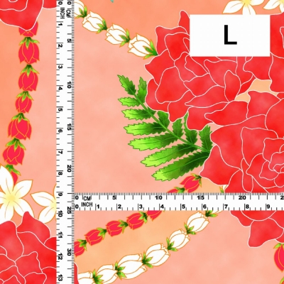 Hula Fabric / Lokelani / JKH-580-RD