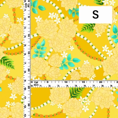Hula Fabric / Lokelani / JKH-580-YE