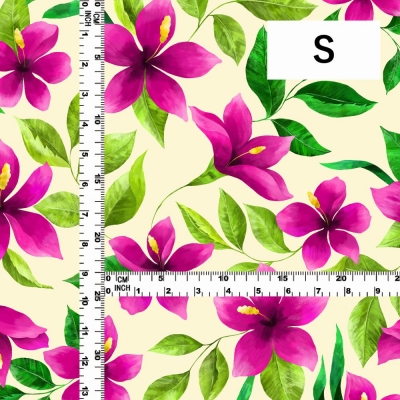 Hula Fabric / Hibiscus / JKH-586-CR