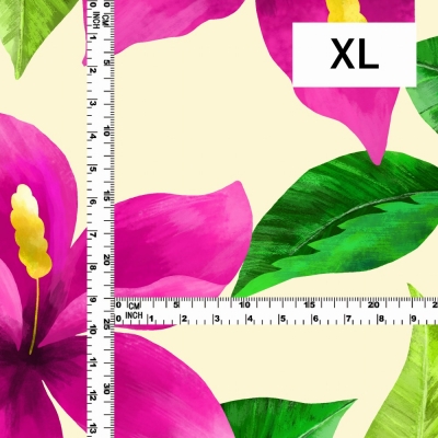 Hula Fabric / Hibiscus / JKH-586-CR