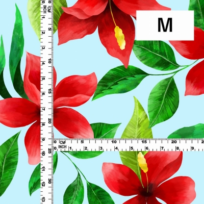 Hula Fabric / Hibiscus / JKH-586-LBL