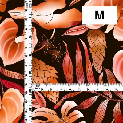 Hula Fabric / Anthurium / JKH-588-OR