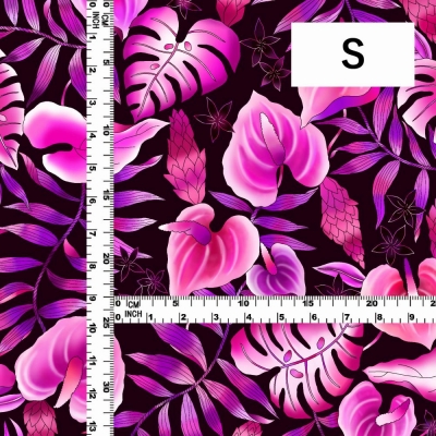 Hula Fabric / Anthurium / JKH-588-PI