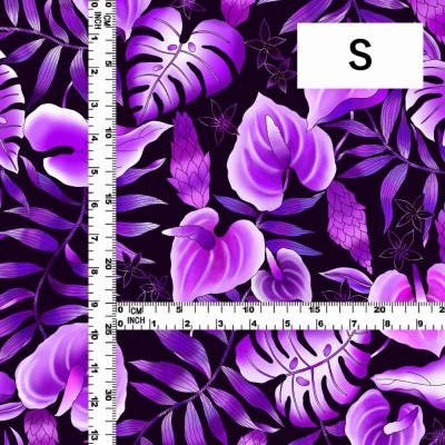 Hula Fabric / Anthurium / JKH-588-PU
