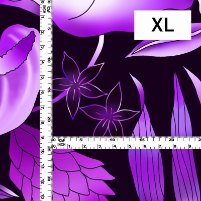 Hula Fabric / Anthurium / JKH-588-PU