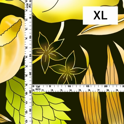 Hula Fabric / Anthurium / JKH-588-YE