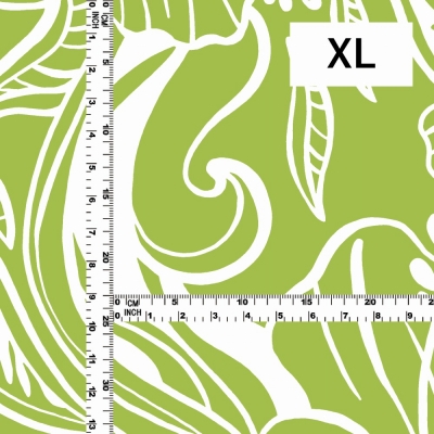 Hula Fabric / Kahiko&Hibiscus / JKH-592-GR