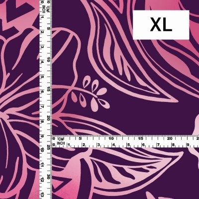Hula Fabric / Kahiko&Hibiscus / JKH-592-PUPI