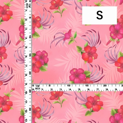Hula Fabric / Hibiscus / JKH-594-PI
