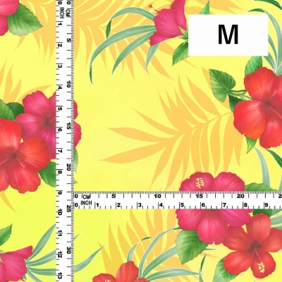 Hula Fabric / Hibiscus / JKH-594-YE