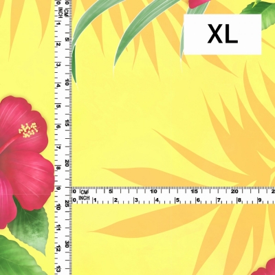 Hula Fabric / Hibiscus / JKH-594-YE