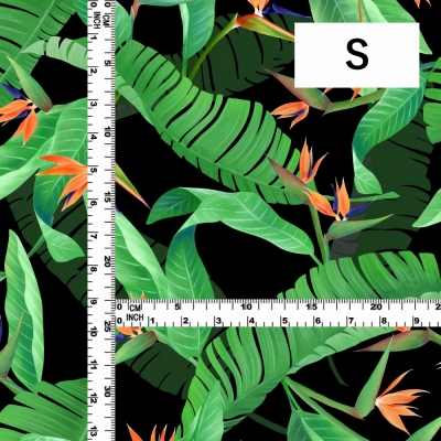 Hula Fabric / Strelitzia / JKH-596-BK