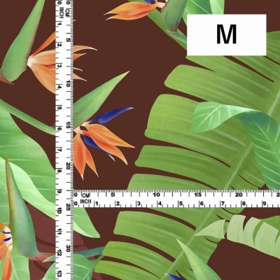 Hula Fabric / Strelitzia / JKH-596-BR