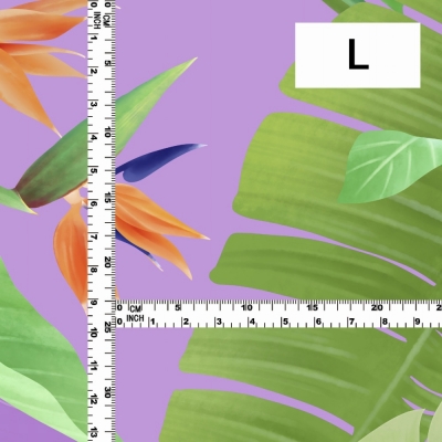 Hula Fabric / Strelitzia / JKH-596-PU