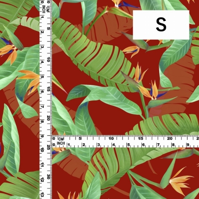 Hula Fabric / Strelitzia / JKH-596-RD