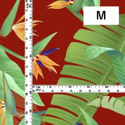Hula Fabric / Strelitzia / JKH-596-RD