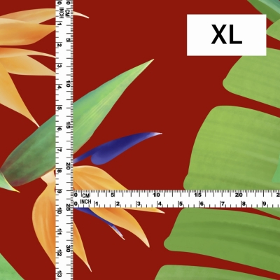 Hula Fabric / Strelitzia / JKH-596-RD