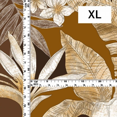 Hula Fabric / Hawaiian Flower / JKH-598-BR