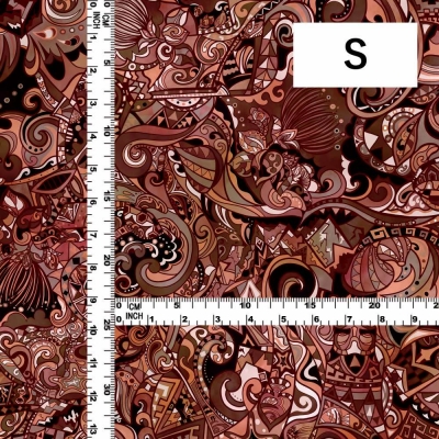 Hula Fabric / Kahiko&Hawaiian motifs / JKH-600-BR