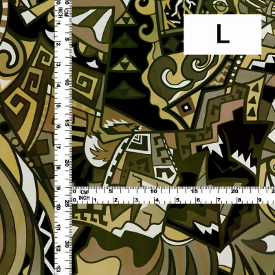 Hula Fabric / Kahiko&Hawaiian motifs / JKH-600-KA