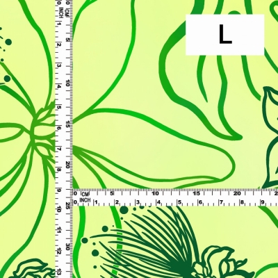 Hula Fabric / Lehua / JKH-602-GR