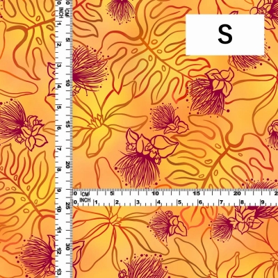 Hula Fabric / Lehua / JKH-602-OR