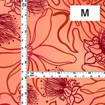 Hula Fabric / Lehua / JKH-602-ORRD