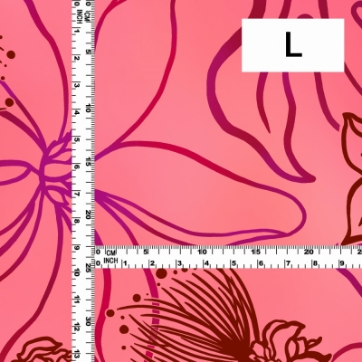 Hula Fabric / Lehua / JKH-602-PIRD